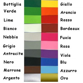 Tabella Colori etichette rotonde