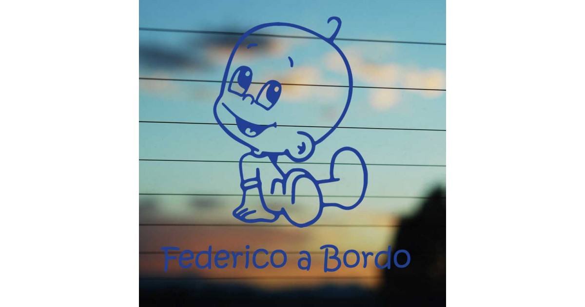 Bimbo a bordo Federico